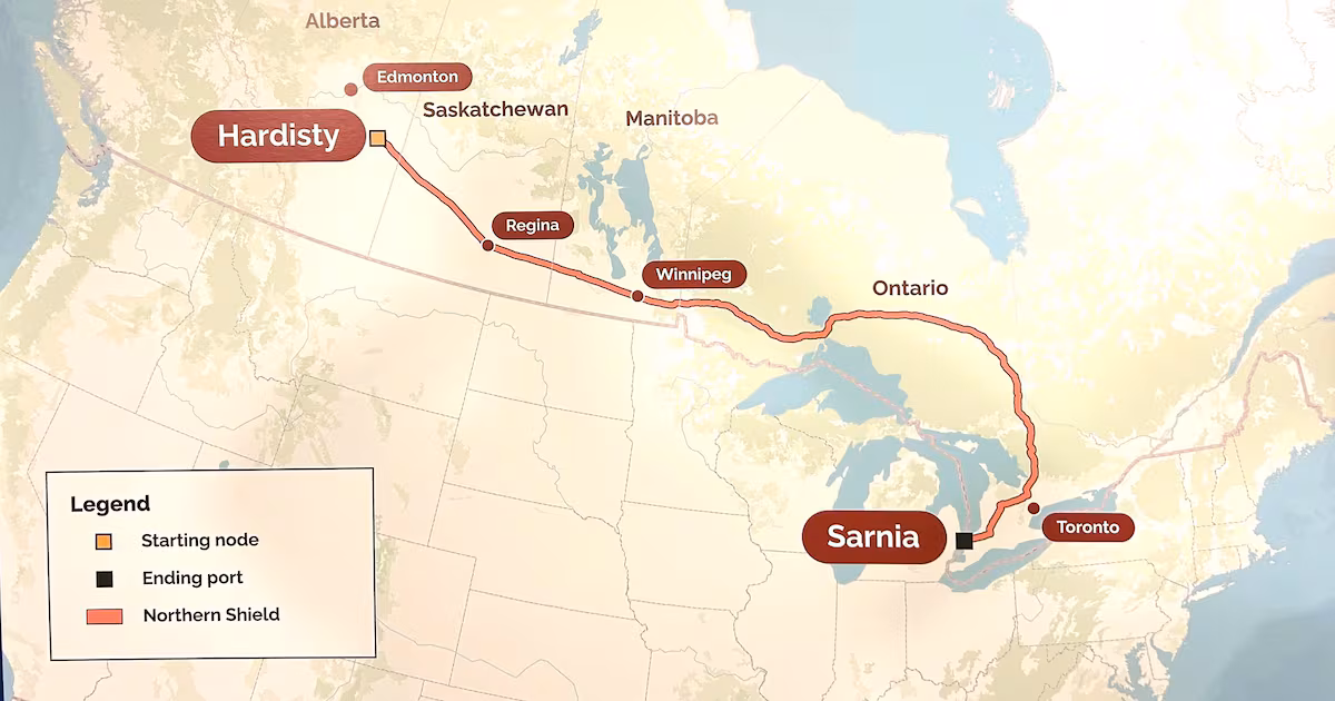 Danielle Smith, Doug Ford announce proposed cross