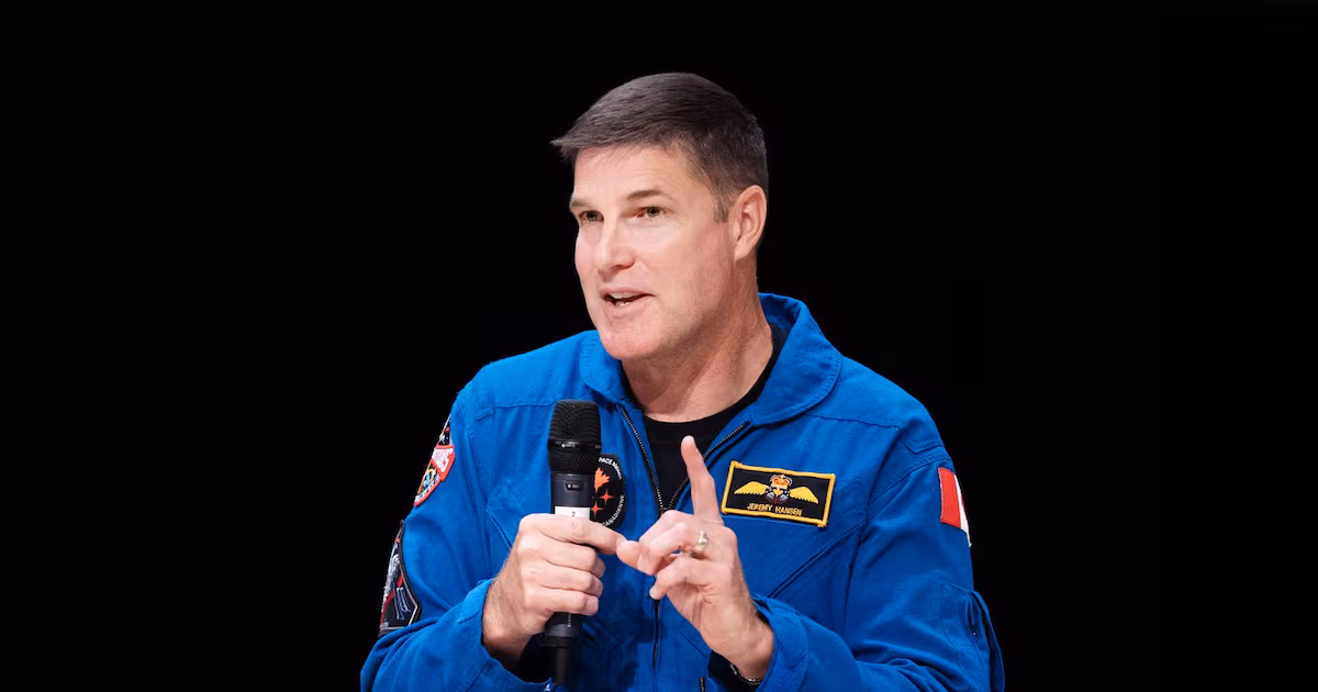 Astronaut Jeremy Hansen leaving Canadian Space Agency