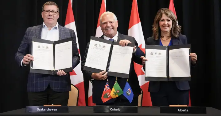 Ontario, Alberta push to advance 3,300 km east