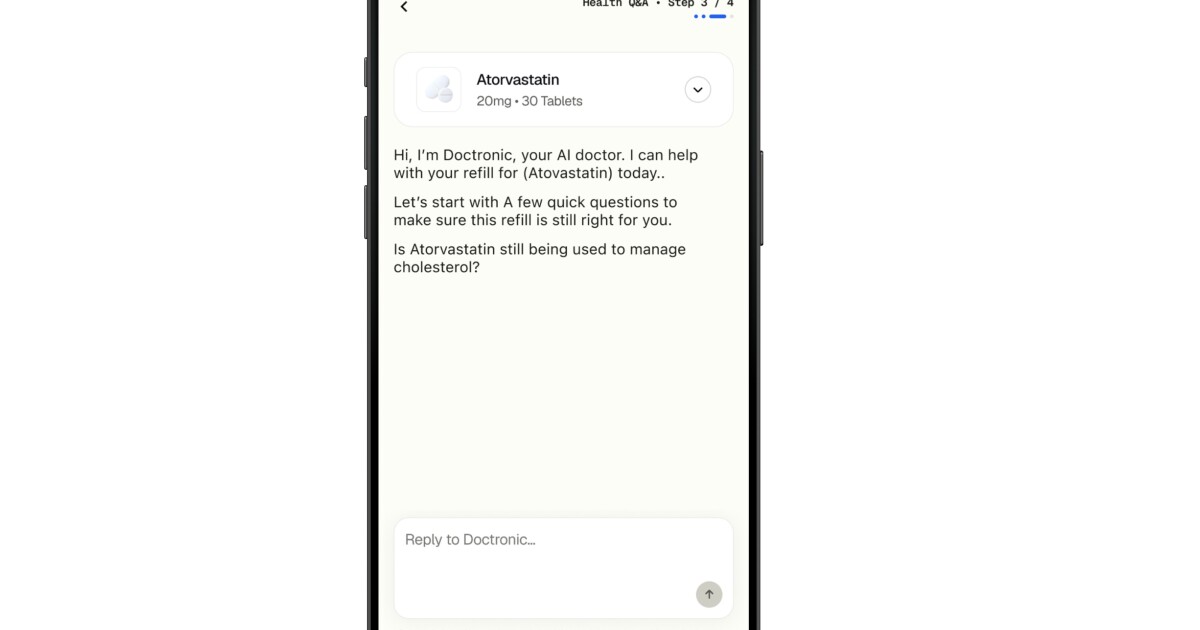 Is AI ready to take over your prescriptions? Some doctors are wary