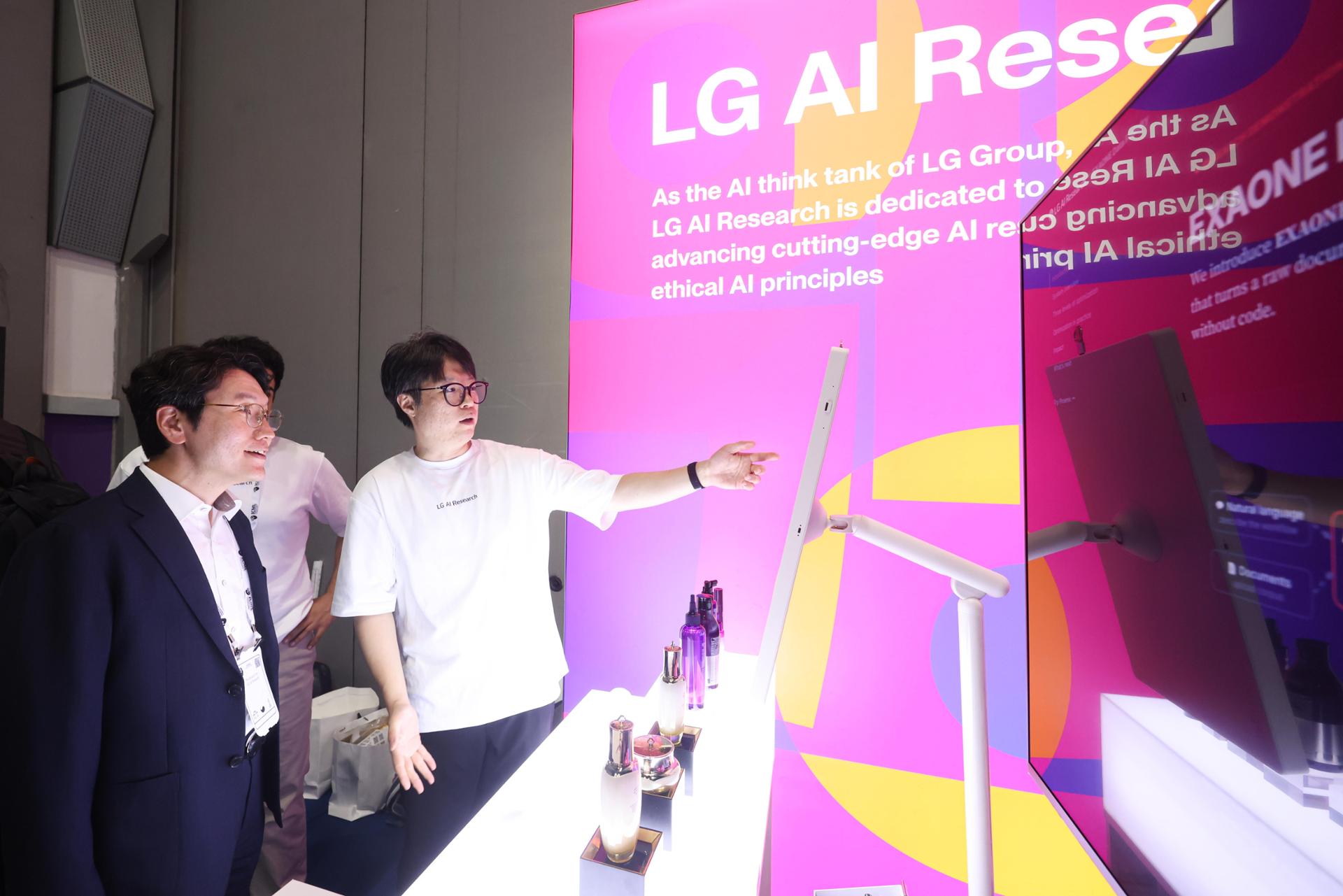 LG AI Research showcases real