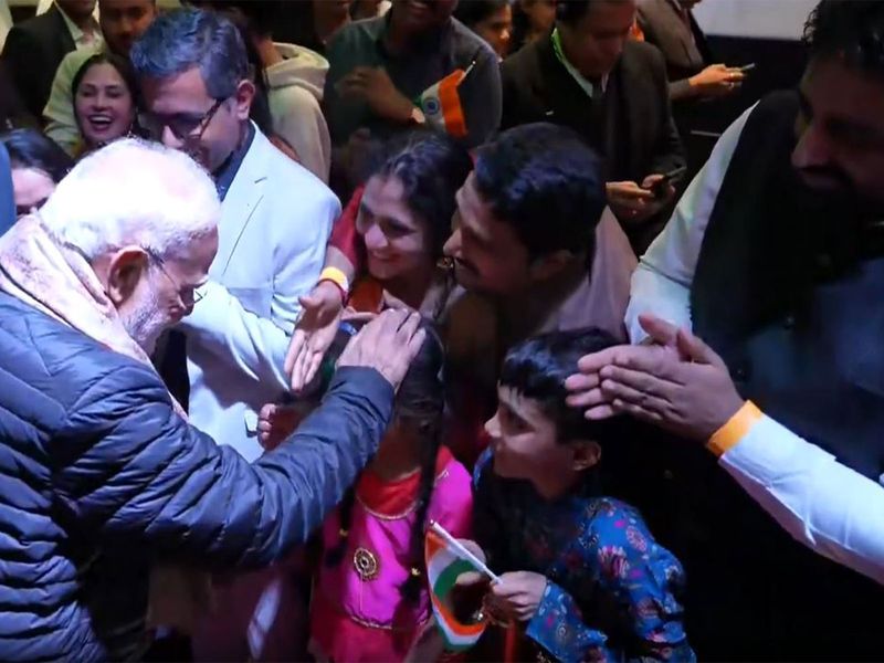 PM Modi receives warm welcome from Indian diaspora in Australia