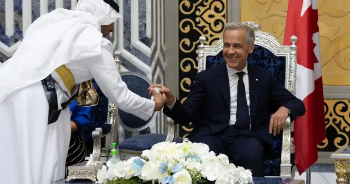 ‘Lecturing’ other countries is ‘ineffective,’ Carney says in Saudi Arabia