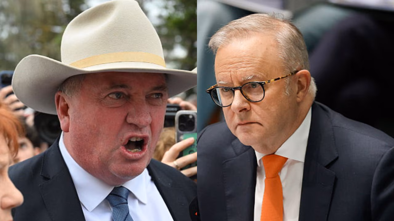 Barnaby Joyce's scathing two