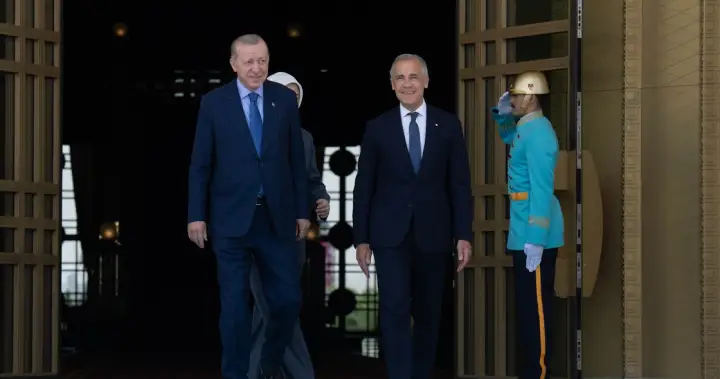‘Not what I expected’: Carney gets an engraved gun as gift from Erdoğan