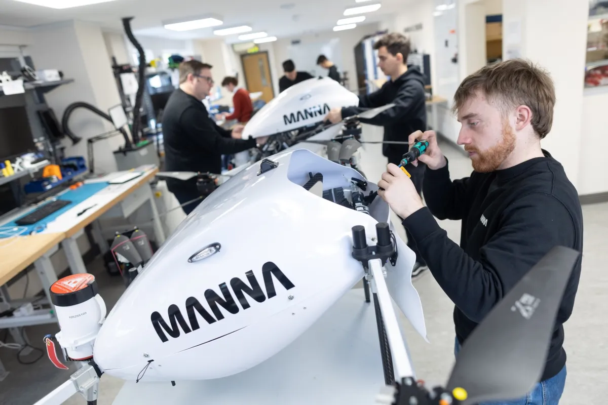 Autonomous drone delivery startup Manna plots major US expansion