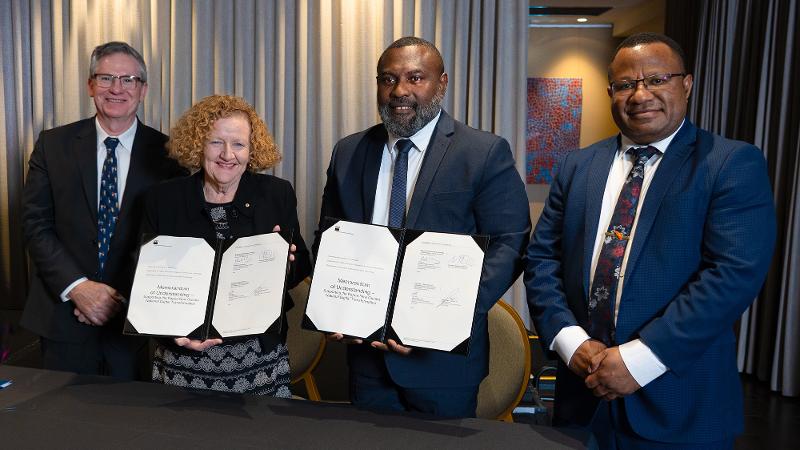 QUT, PNG Enhance Partnership with Tech & Research MoU