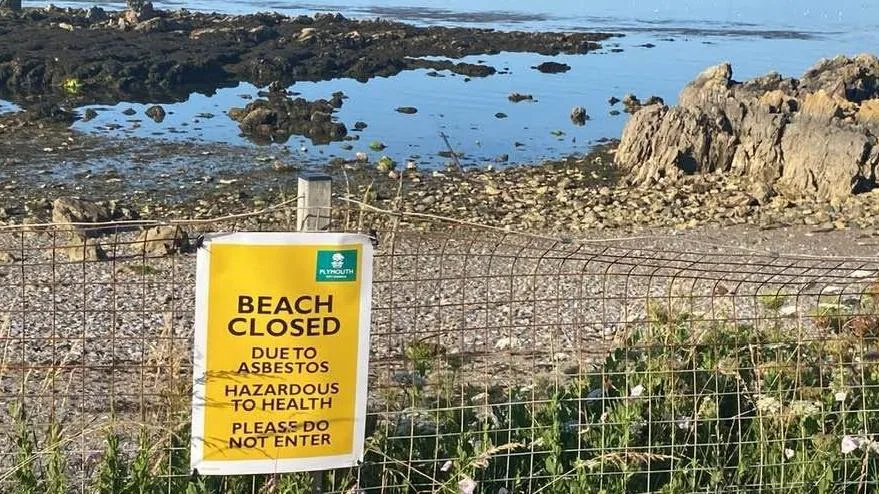 Beach closed again after asbestos found in sand