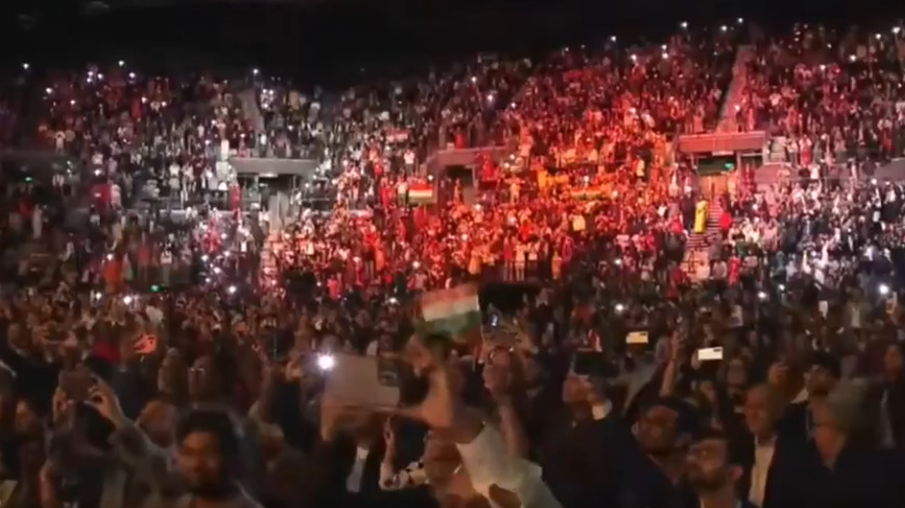 PM Modi receives grand welcome from Indian community in New Zealand