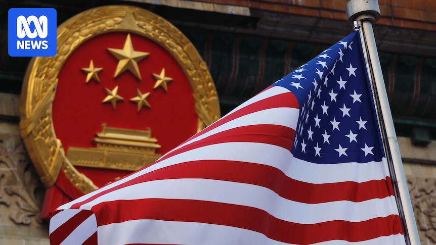 We're back to two competing superpowers and China is pulling ahead