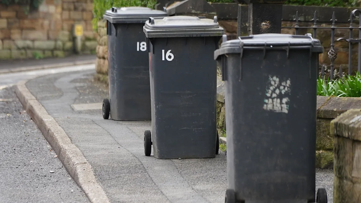 Waste firm fined as 'rotting' rubbish piles up