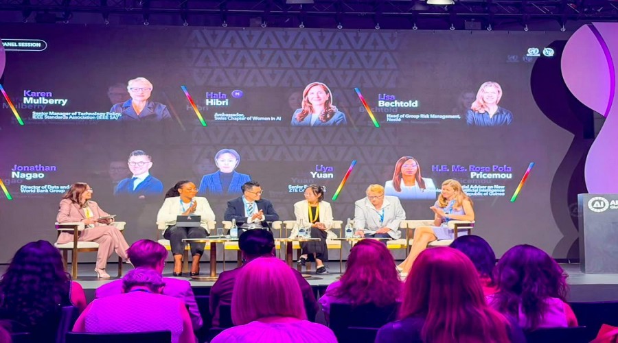 Guinea features women’s leadership and AI governance priorities at WSIS and AI for Good Summits