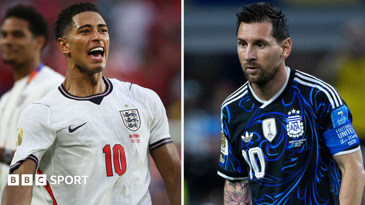 World Cup 2026: Argentina to wear away kit and England all