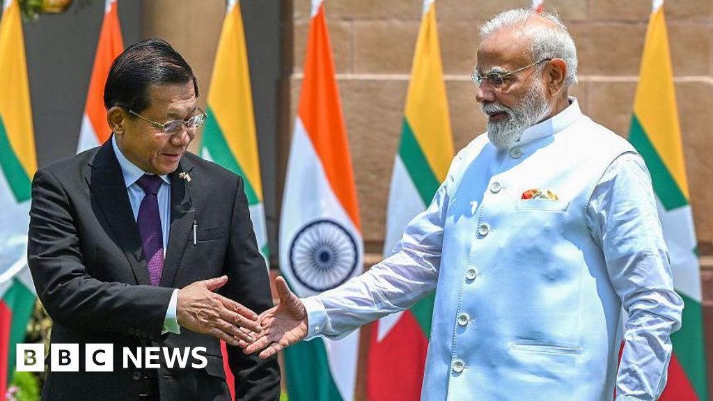 Min Aung Hlaing: Why Myanmar president's India visit is being closely watched