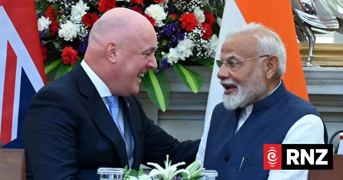 Indian prime minister Narendra Modi arrives in New Zealand
