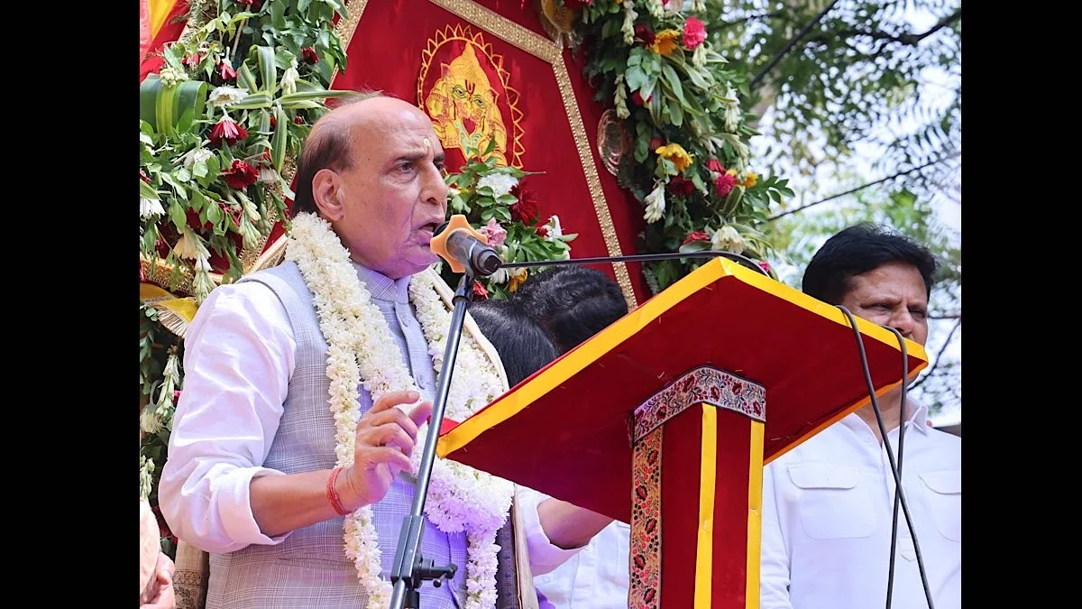 India’s cultural traditions unite society: Rajnath at Delhi Rath Yatra