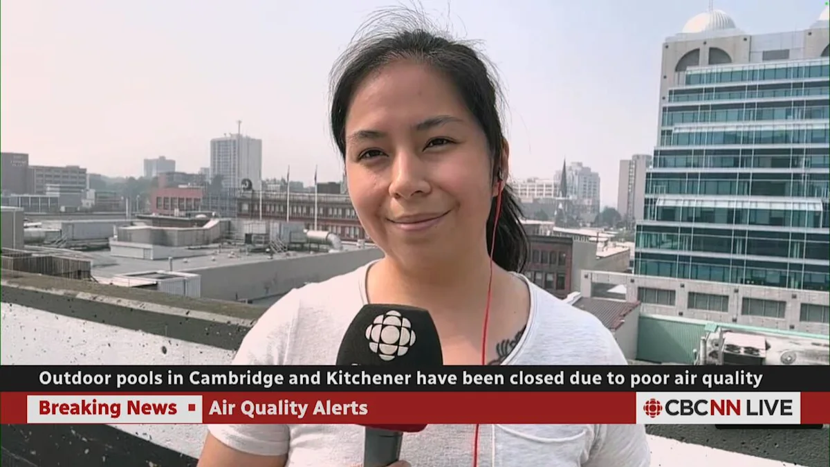 Kitchener sees some of the worst air quality in Canada Friday