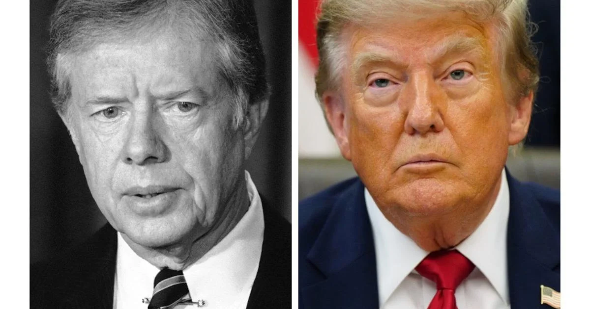 Trump shifts his tone on Jimmy Carter while grappling with Iran, inflation and his own legacy