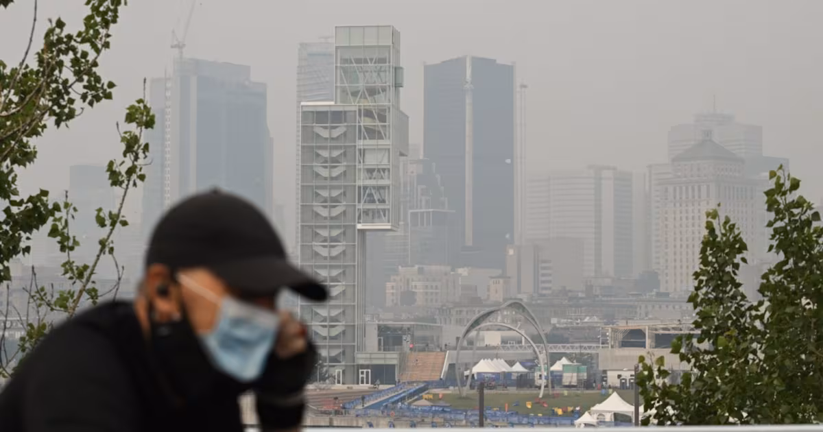 Canadian wildfires: air quality warning issued for Montreal area