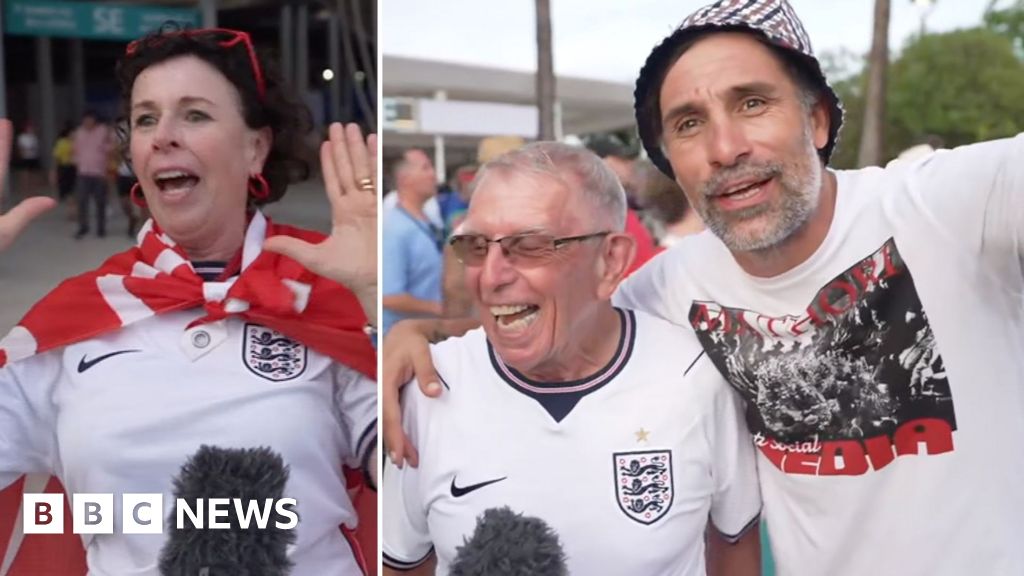 'A 10-goal thriller': England fans react to 6