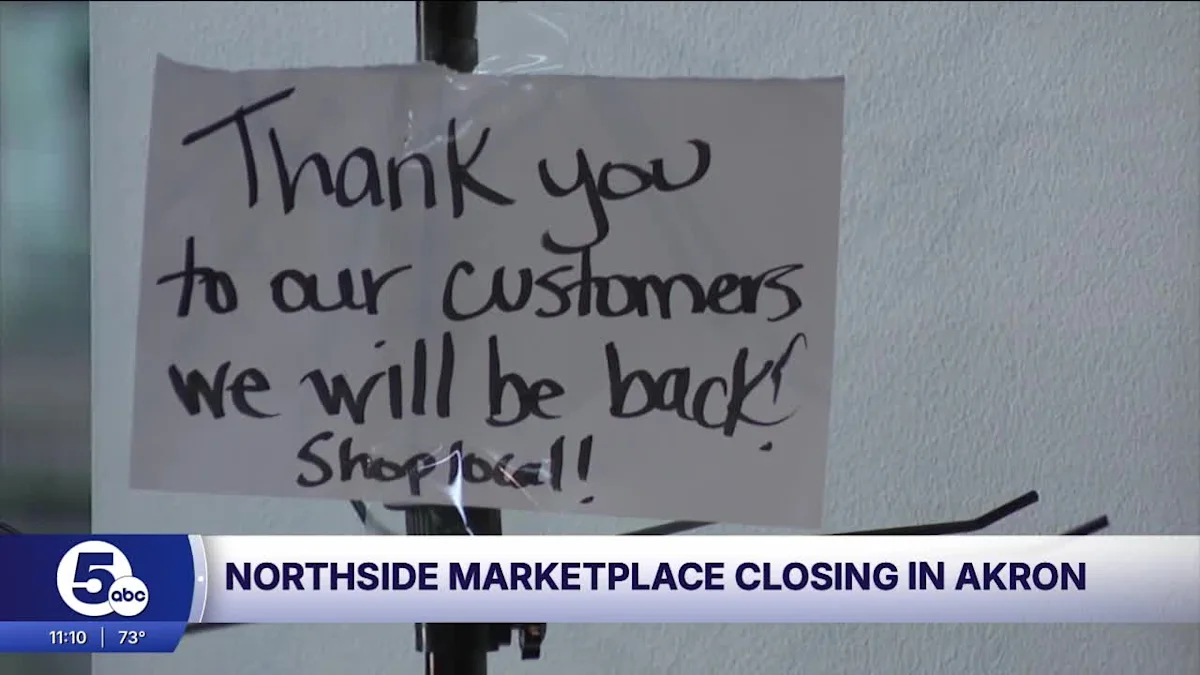 Northside Marketplace in Akron closing July 31