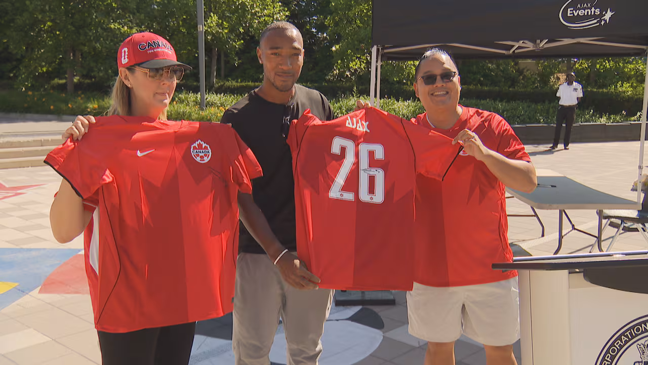 Ajax welcomes home Canada Soccer star Derek Cornelius following World Cup run