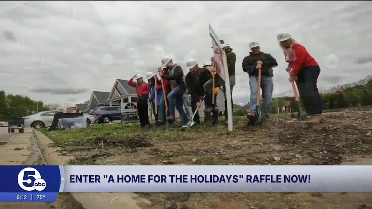 How to enter 'A Home for the Holidays' raffle