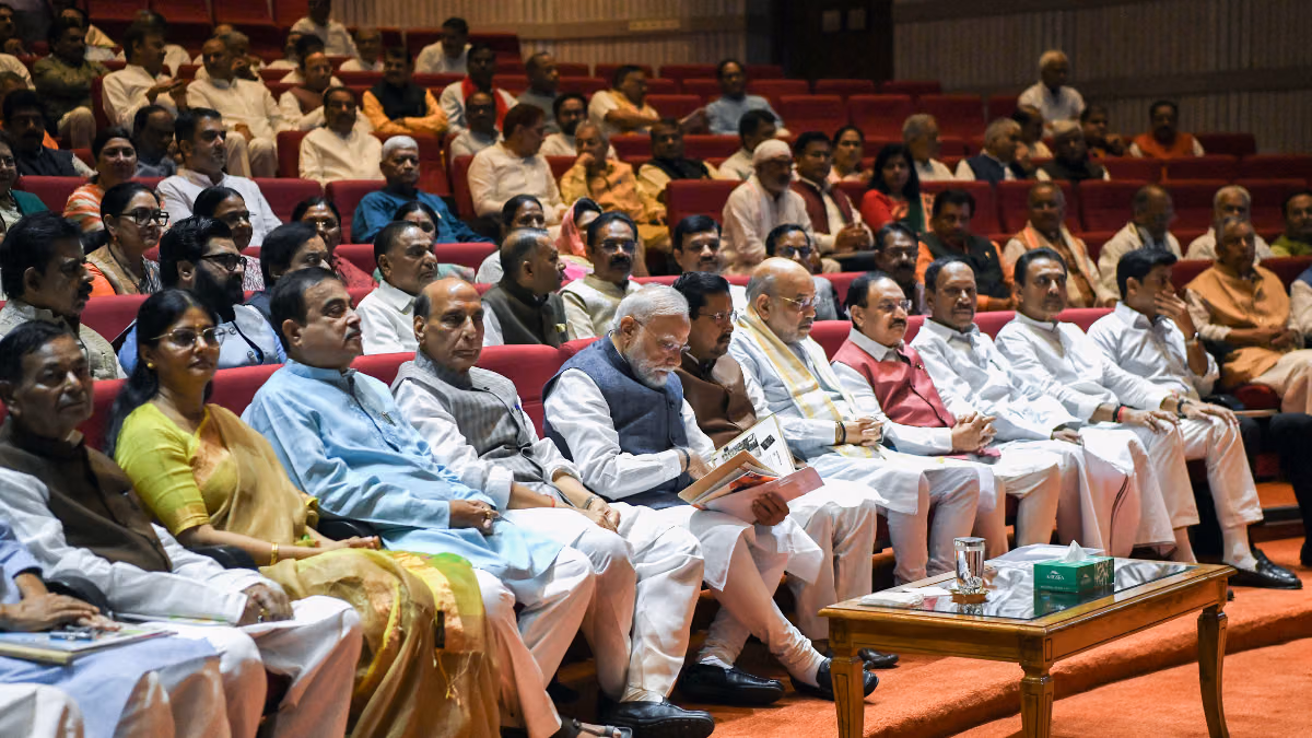 NEET paper leak a ‘grave sin’, not a political issue but about India’s youth, PM Modi tells NDA MPs