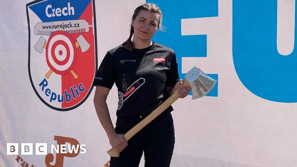 'It makes me different': Meet the women breaking world records in lumberjack sports