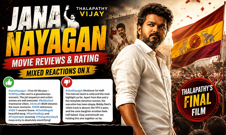 Jana Nayagan X review: Vijay's farewell film gets mixed reactions as fans celebrate release