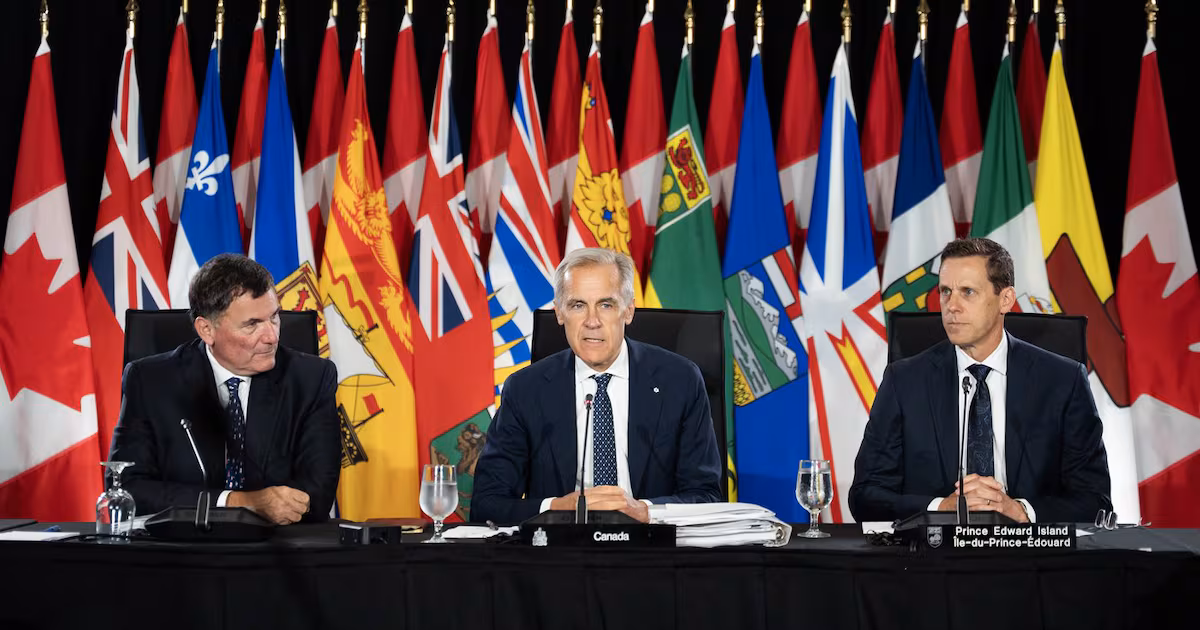 PM Carney wraps up premiers meeting, says leaders are united in face of Trump tariff threats