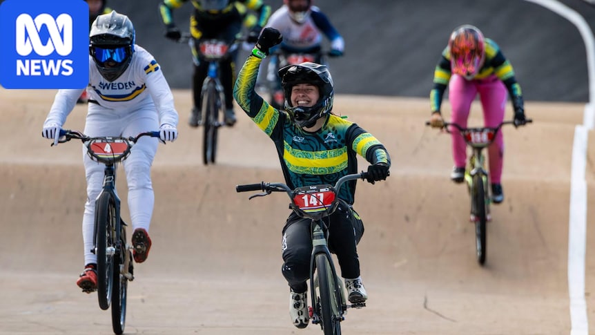 Sidelined for seven years by lack of funds, Aussie BMX rider now No. 1