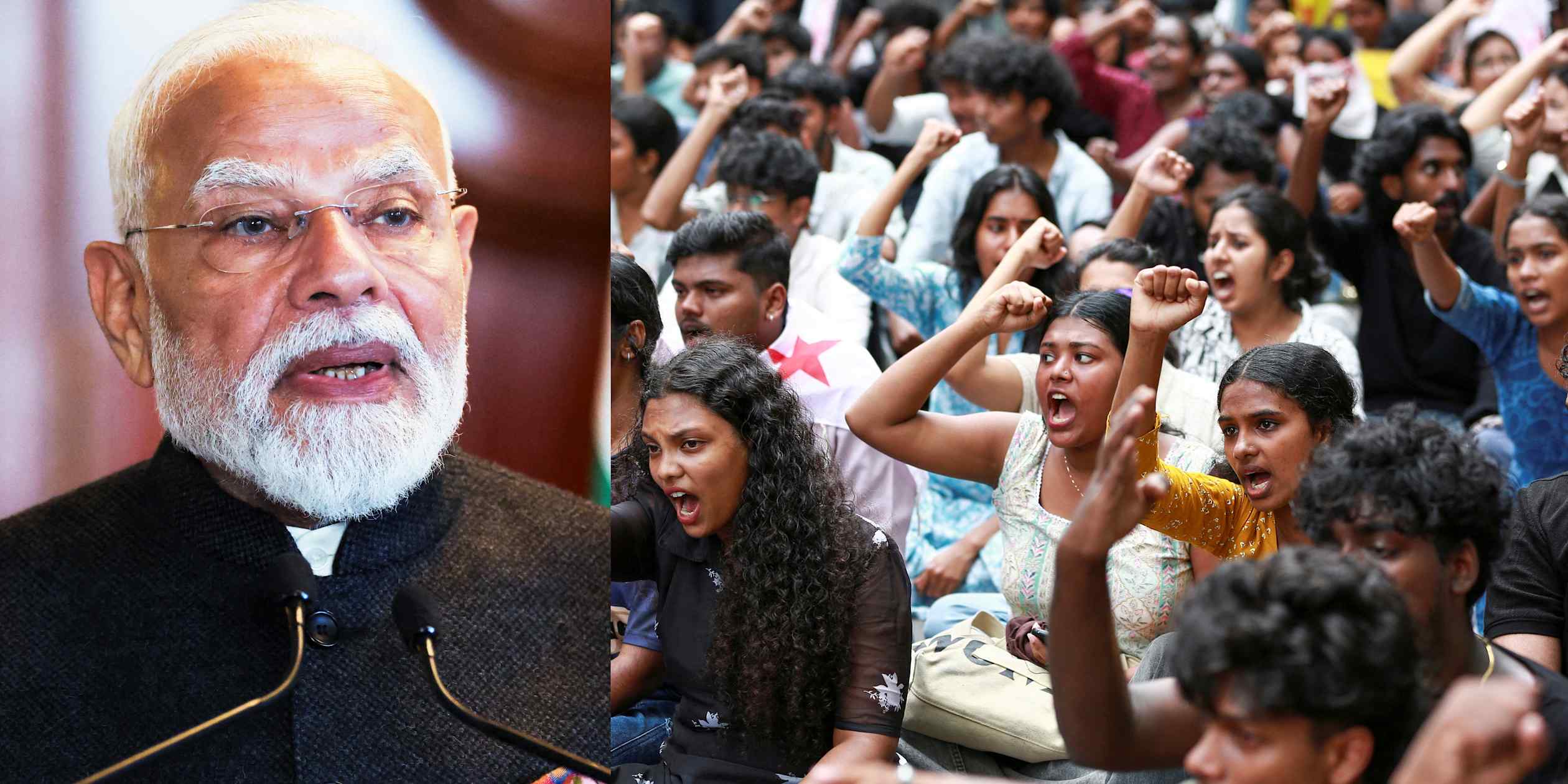 India's 'cockroach' protest escalates, squeezing Modi government