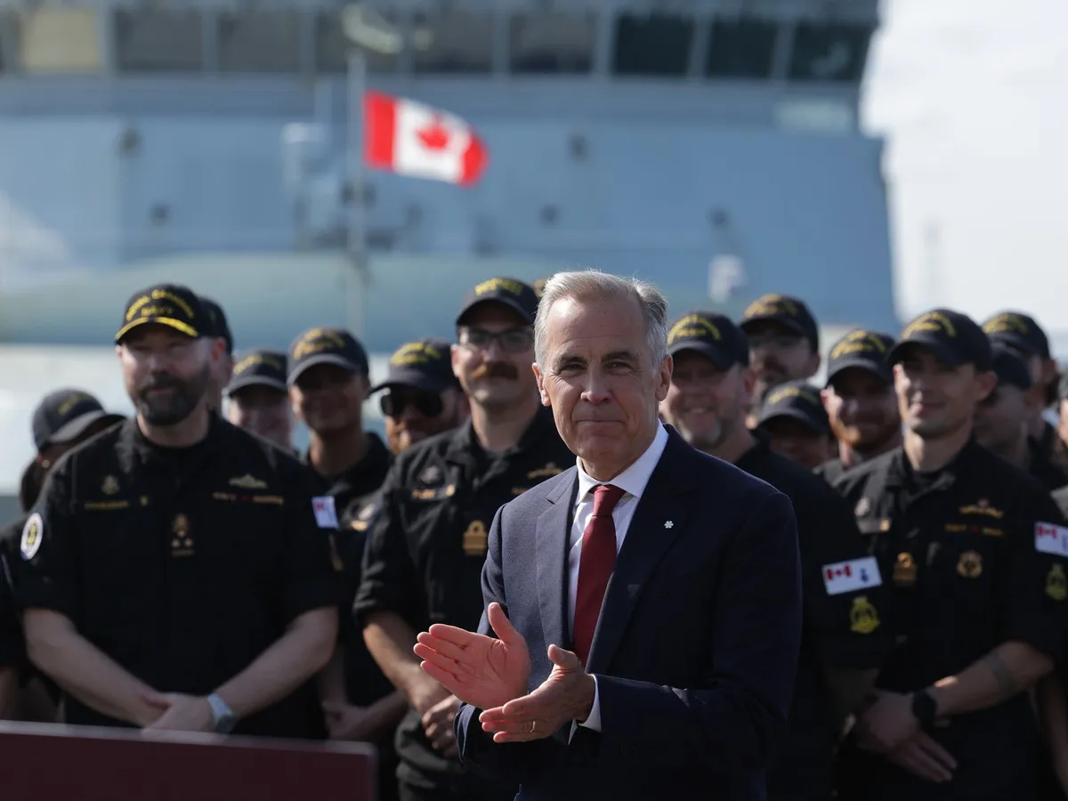 Canada's only operational submarine just sank a U.S. warship