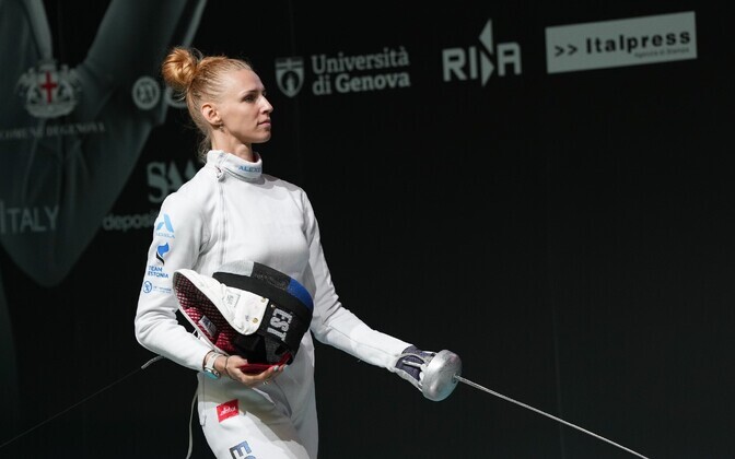 Katrina Lehis loses to Russian fencer at world championships