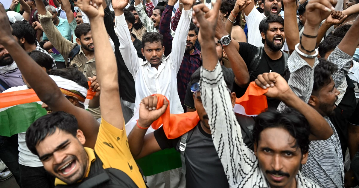 ‘Cockroaches won’: India’s education minister resigns amid massive youth protests