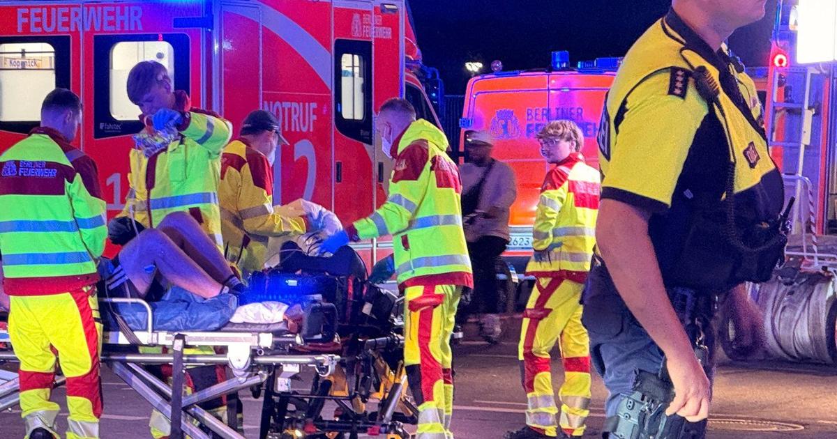 Van slams into people gathered for Berlin's LGBTQ+ event, killing 1 and injuring at least 16