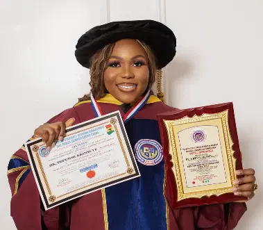 Tofunmi Akinseye bags Doctorate in media technology, PR management