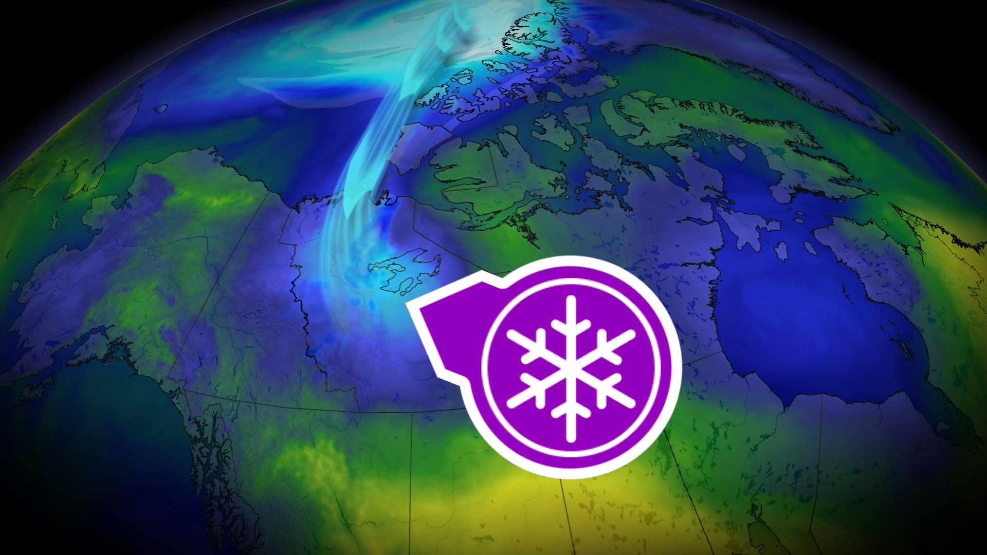 Rare and exceptional July snowfall across this region of Canada