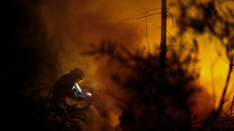 Live updates: Battle against France and Spain wildfires is in a critical window as hotter weather looms