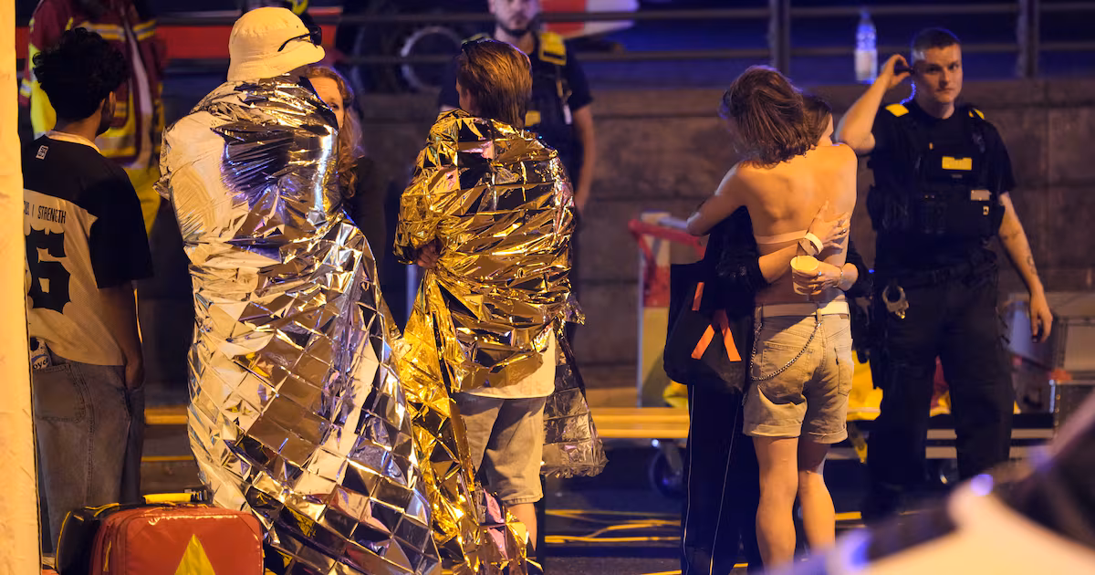 Berlin pride parade cancelled after van slams into people