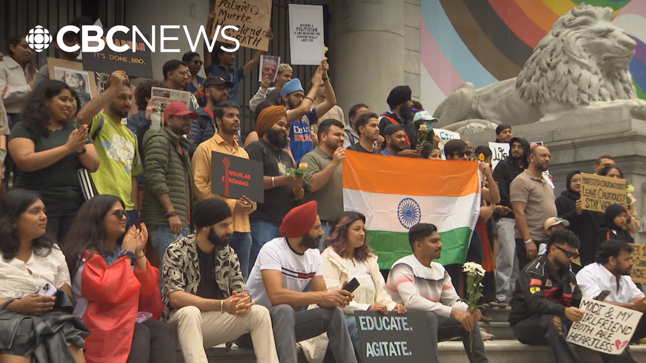 Vancouver's Indian diaspora rallies in solidarity with protests