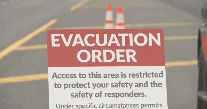 Another B.C. community evacuated as massive wildfires merge