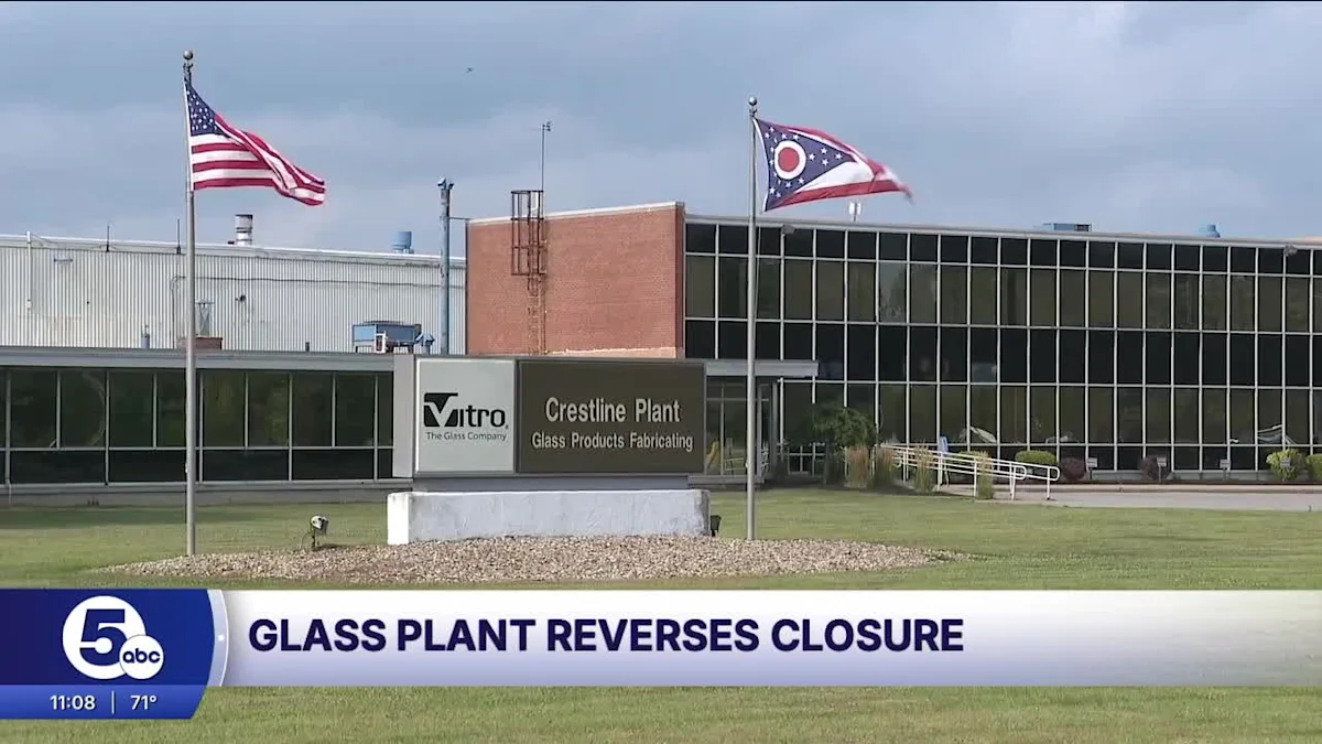 Vitro plant reverses closure, adding 53 jobs