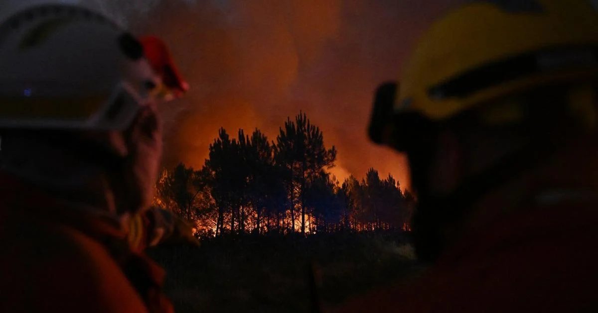 France battles wildfire 4 times the size of Paris as tinderbox heat threatens new surge