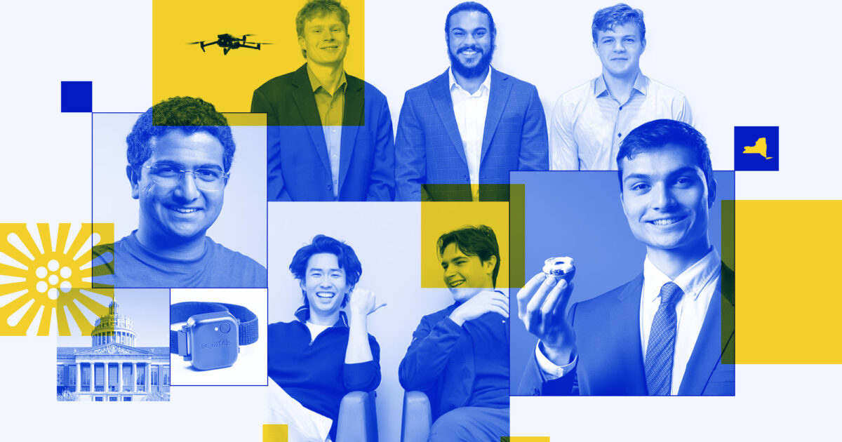 Student entrepreneurs learn business by starting one