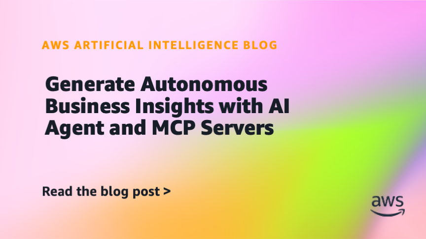 Generate Autonomous Business Insights with AI Agent and MCP Servers