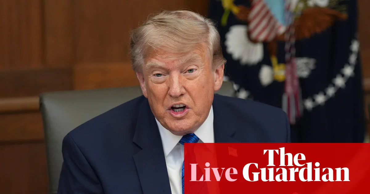 Trump attacks Republican senator and defends $1.8bn slush fund amid Blanche nomination standoff
