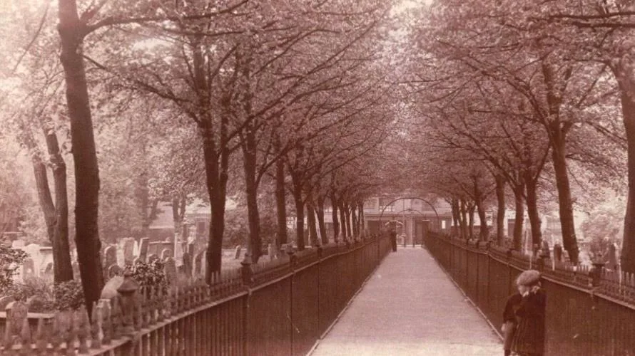 How an old cemetery disappeared beneath a city centre