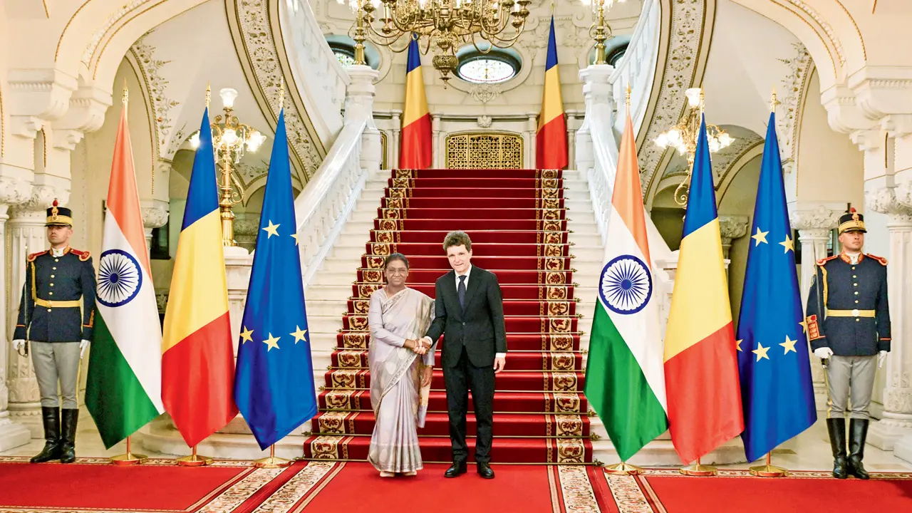 President Droupadi Murmu hails Indian diaspora in Romania as ‘true representatives of India’